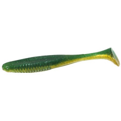 Silicone Bait Breath ETShad 4.3" (6 pcs/pack) #958 Gold Green