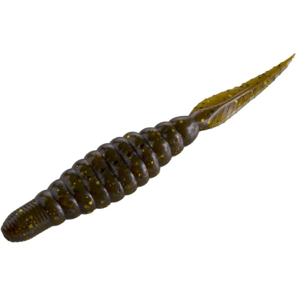 Silicone Bait Breath Flat Pintail 4.5" #530 Golden Craw (8 pcs)