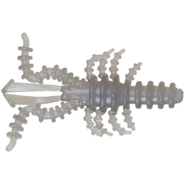 Silicone Bait Breath Saltwater Mosya 3"(6pcs/pack) #S155 Pro blue