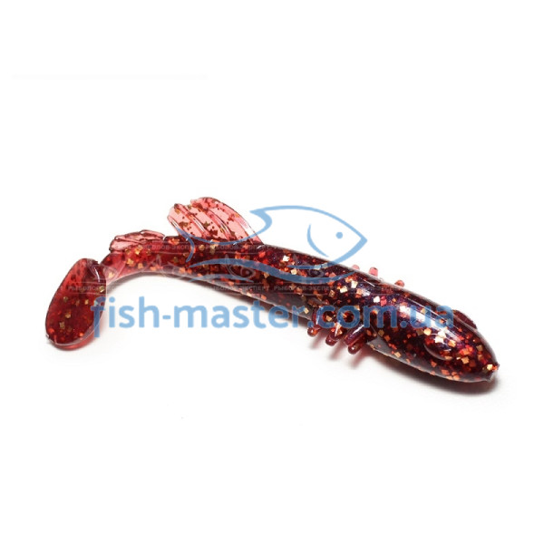 Silicone Bait Breath BeTanCo Shad Tail Slim 3"(8pcs/pack)#S834