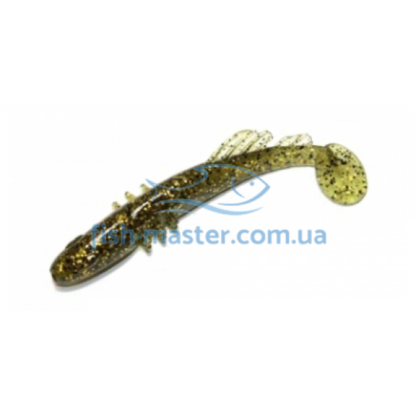 Silicone Bait Breath BeTanCo Shad Tail Slim 3"(8pcs/pack)#S845