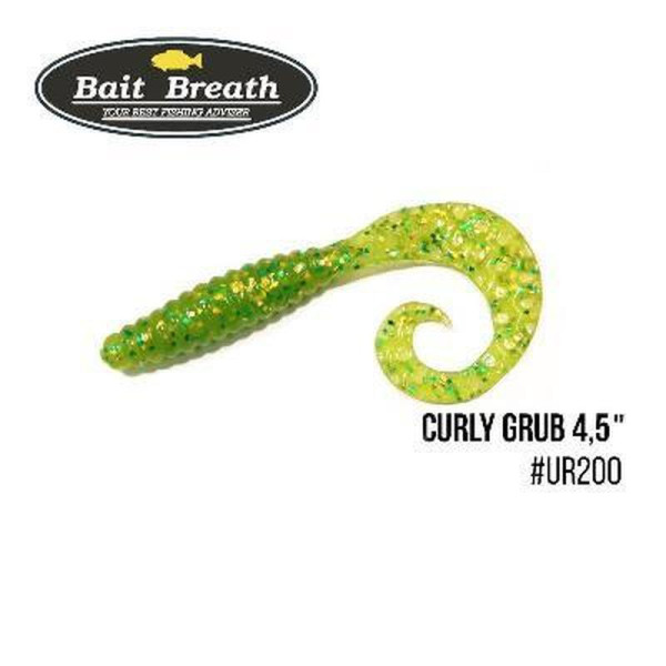 Силікон Bait Breath Curly Grub 4,5"(8шт/упак.)#ur200