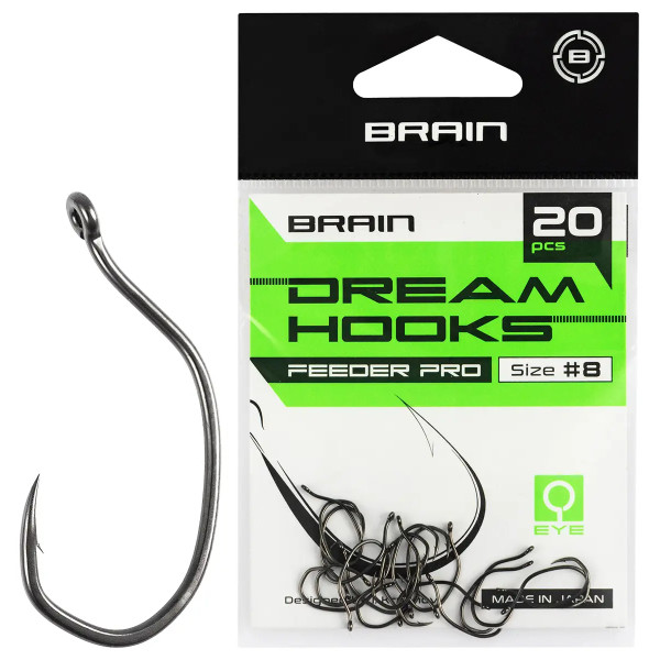 Крючок Brain Dream Hooks Feeder Pro #10 (20шт/уп)