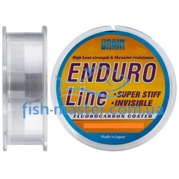Brain Enduro fishing line, 50 m, 0.143 mm, #0.8, 1.64 kg, 3.6 lb, color: smoke