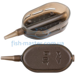 Кормушка Brain F1 Flat Feeder Boat 40g