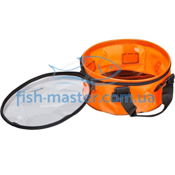 Відро Brain EVA для підгодовування 30х13cm з кришкою
