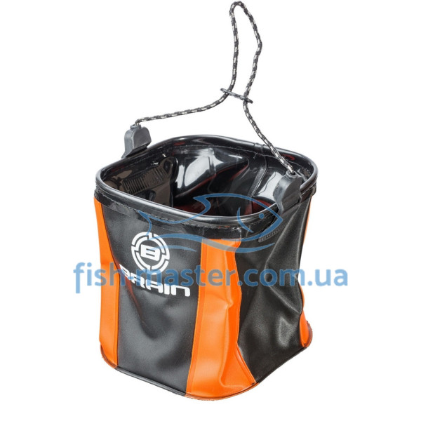 Відро Brain EVA для набору м'яке води без кришки orange-black