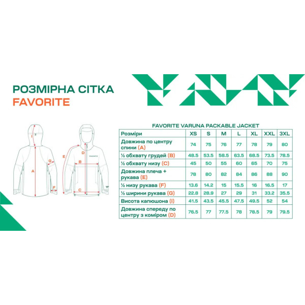 Куртка Favorite Varuna Packable Jacket M 10K/10K Grey