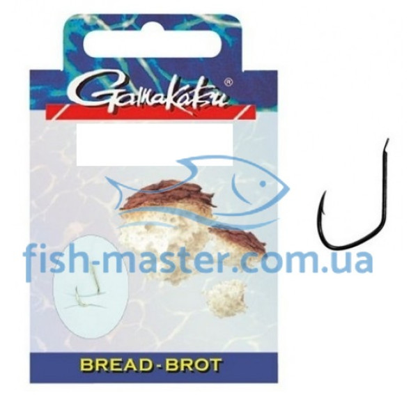 Гачок Gamakatsu BKD-2210G Bread 60cm Gold #12 10шт 0.14mm