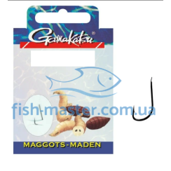 Крючок Gamakatsu BKS-1010B Maggots 45cm Bronze #10 10шт 0.14mm 