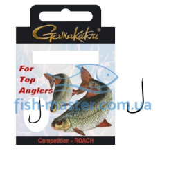 Крючок Gamakatsu BKS-1010R Roachn 22cm Competition Range Red #14 10шт