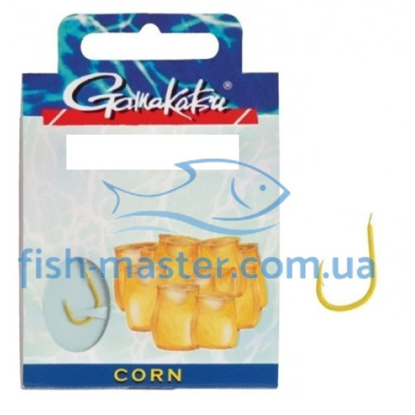 Крючок Gamakatsu BKS-1130G Corn 75cm Gold #12 10шт 0.16mm