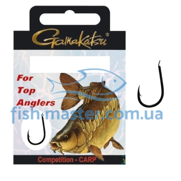 Крючок Gamakatsu BKS-3310B Carp 40cm Competition Range Bronze #12 10шт
