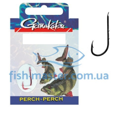 Гачок Gamakatsu BKS-5260R Perch 50cm Red #10 10шт 0.18mm