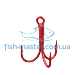 Крючок Gamakatsu тройной Micro Treble Red #20 4шт