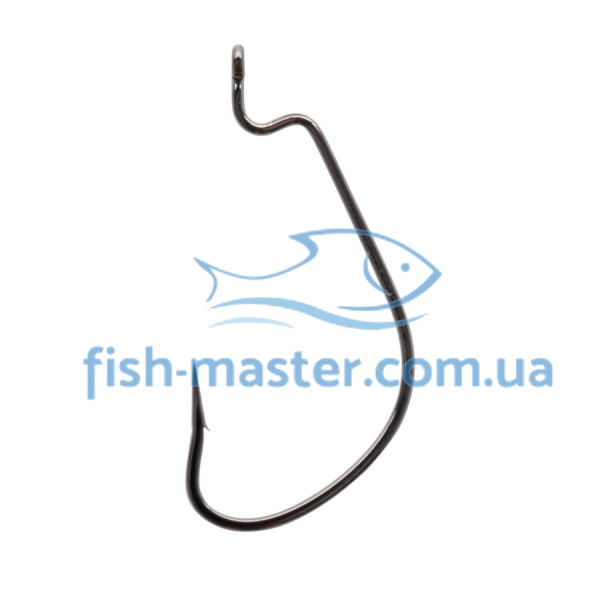 Гачок Gamakatsu офсетний Worm 314 MB Black #5/0 6шт