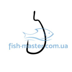 Гачок Gamakatsu офсетний Worm 323 Monster Black #4/0 4шт