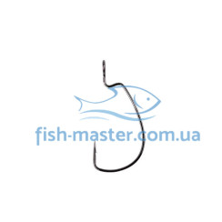 Gamakatsu Worm 330 Black Offset Hook #2/0 6pcs