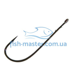 Гачок Gamakatsu Worm 36 Black #6/0 4шт