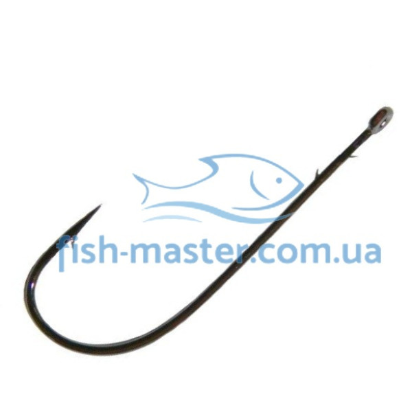 Gamakatsu Worm 36 Black #4/0 Hook, 5 pcs.