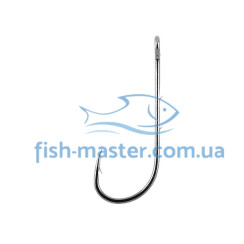 Gamakatsu Worm Single 31 Black #6 Hook, 7 pcs.