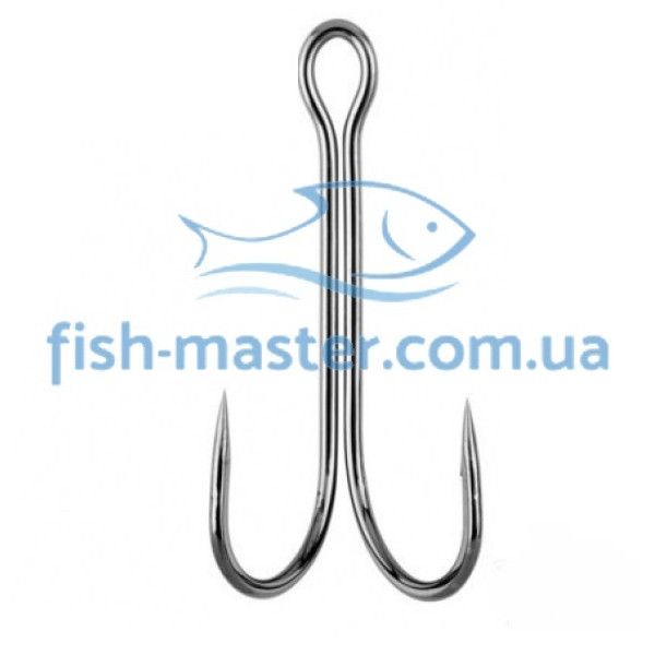 Крючок Gamakatsu двойник Double 22 Long Shank Black #3/0 6шт