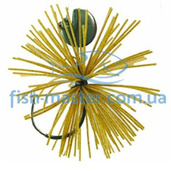 Гачок Gamakatsu Rubber Jig Wacky Head Green Pumpkin 3.5g 2шт