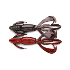 Keitech Crazy Flapper 2.8" Silicone (8 pcs/pack) color: 411T Black Cherry
