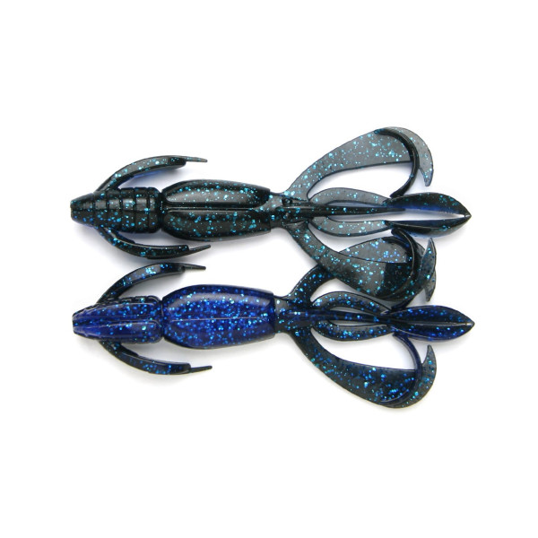 Силикон Keitech Crazy Flapper 2.8" (8 шт/уп) ц:413 black blue