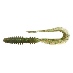 Силикон Keitech Mad Wag Slim 4.5" (9 шт/упак) ц:309S Sahara Olive FLK.