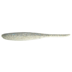 Keitech Shad Impact 4" Silicone (8 pcs/pack) color: #418 Bluegill Flash
