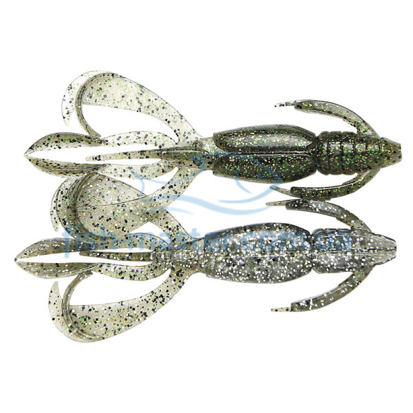 Силікон Keitech Crazy Flapper 2.8" (8 шт/упак) ц:460 silver flash craw
