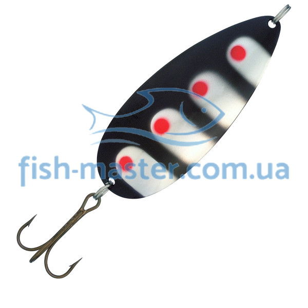 Spinner Kuusamo Hauki 80mm 22g#BL/R/SS