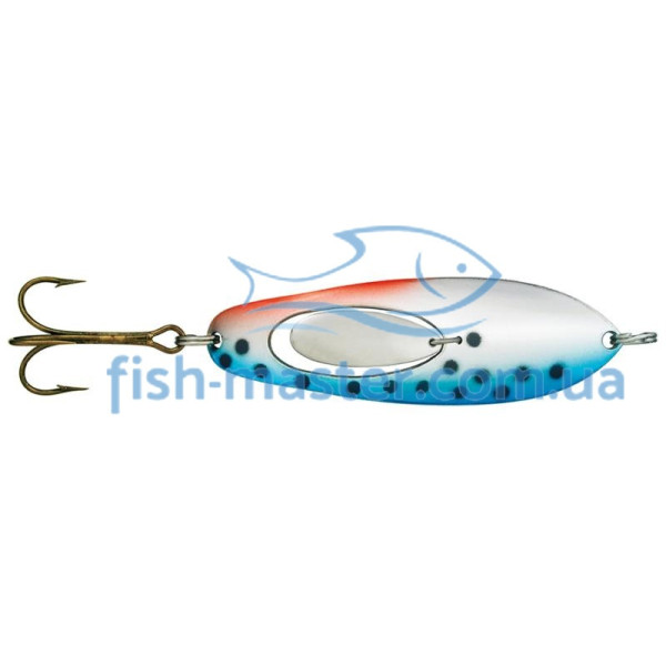 Блесна Kuusamo Taimen super 75mm 17g#FR/BLU/GRE-S