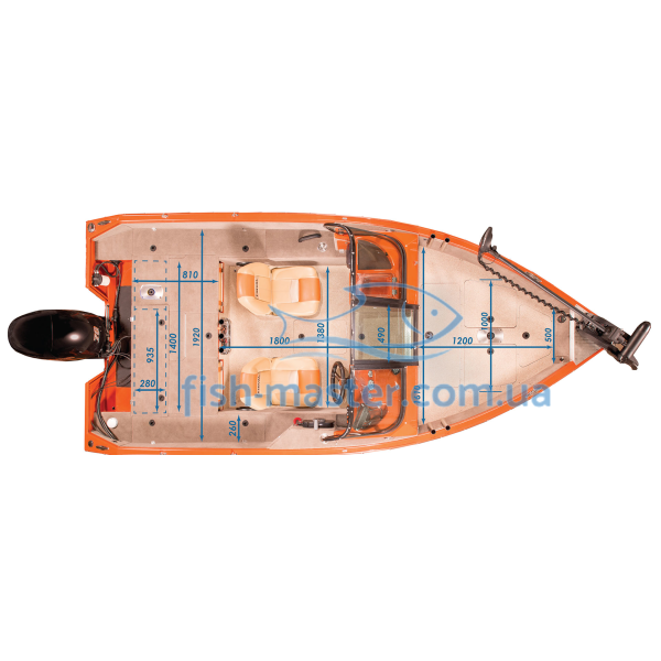 Човен Finval 475 EVO