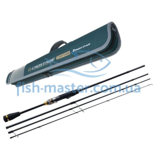 Спінінг Major Craft New Crostage Travel CRX-T764L 2.29m 0.5-7g Fast