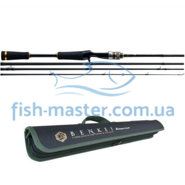 Спінінг Major Craft Benkei BIC-664MH Travel 1.98m 7-28g Regular-Fast