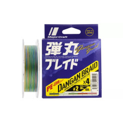 Major Craft Dangan Braid X4 150m (Multi) #0.6/0.10mm 12lb/4.8kg