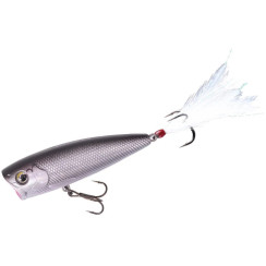 Wobbler Major Craft Ceana Popper 60F 60mm 9g #003 BLACK BACK SILVER