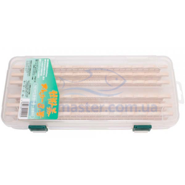 Meiho New Shikakemaki Stocker 8-Piece Box: Transparent
