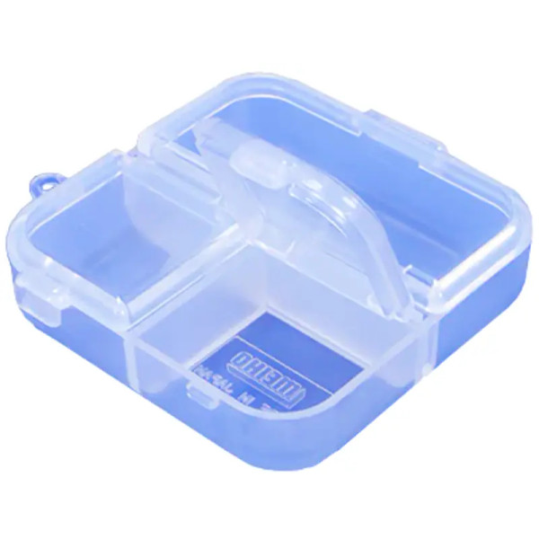 Коробка Meiho Square 3 case 66x66x18mm Clear