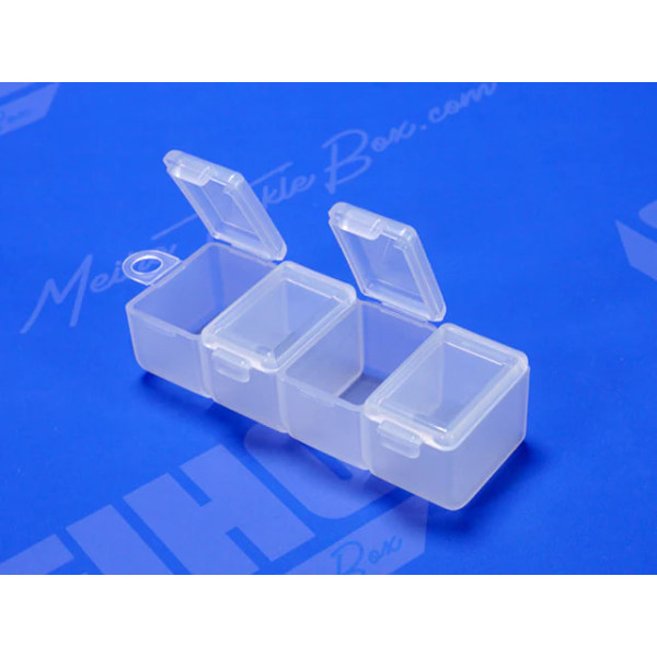 Meiho 4 Yonren Case 89x36x26mm Clear