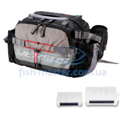 Meiho VS-B6070 belt bag grey/black