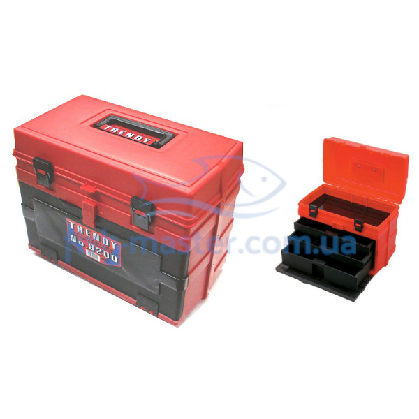 Meiho Trendy 8200 Red/Black Box