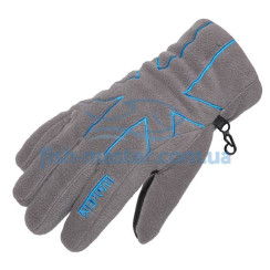 Thisulate Norfin Gray Women's Fleece Gloves (L)