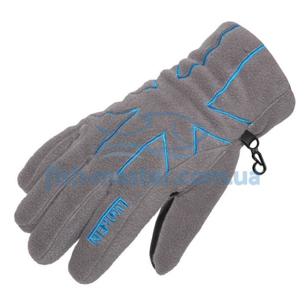 Thisulate Norfin Gray Women's Fleece Gloves (M)