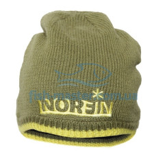 Шапка в'язана Norfin (зелена) VIKING L