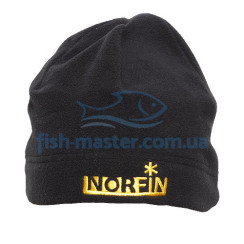 Шапка флісова Norfin (чорна) FLEECE XL
