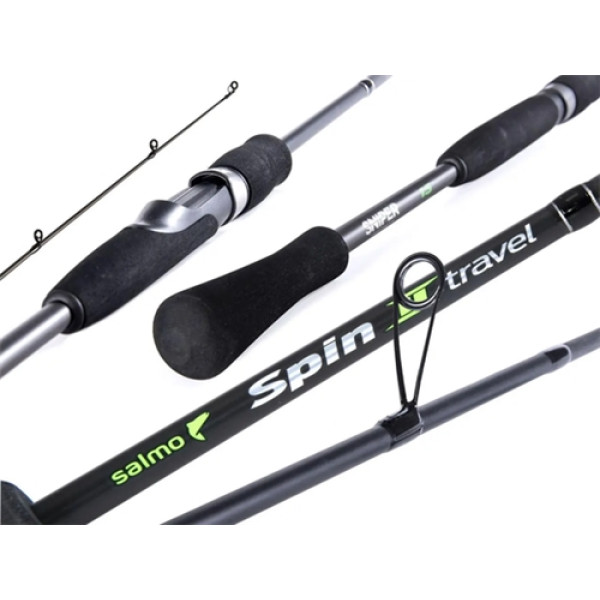Вудлище спінінгове 4-х складове Salmo Sniper SPIN II TRAVEL 15 3-15g 2.28m (2148TR-228)