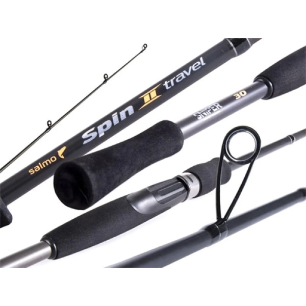Вудлище спінінгове 4-х складове Salmo Sniper SPIN II TRAVEL 30 8-30g 2.4m (2150TR-240)